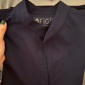 Figs navy blue rafaela